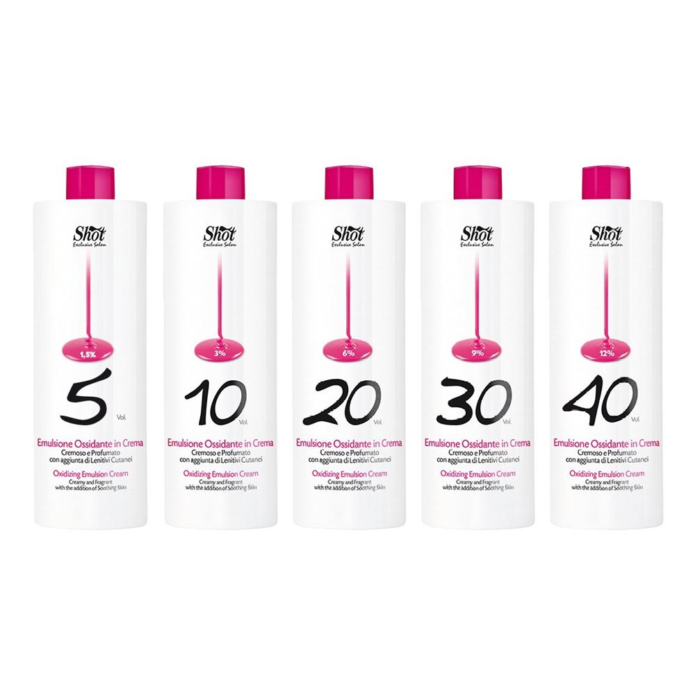 Shot Blond & Coloring Care Oxidizing Emulsion Cream SHOT Кремовая окисляющая эмульсия