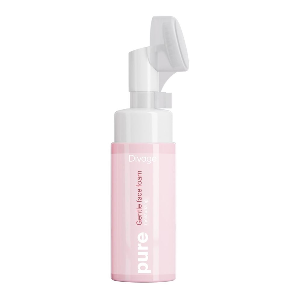 Divage Face Care Pure Gentle Face Foam Moisturizing  Мягкая увлажняющая пенка для умывания лица