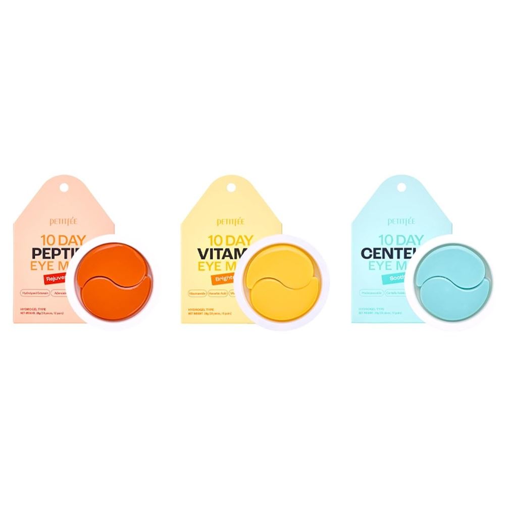 Petitfee Face Care 10 Day Eye Mask  Гидрогелевые патчи для кожи вокруг глаз
