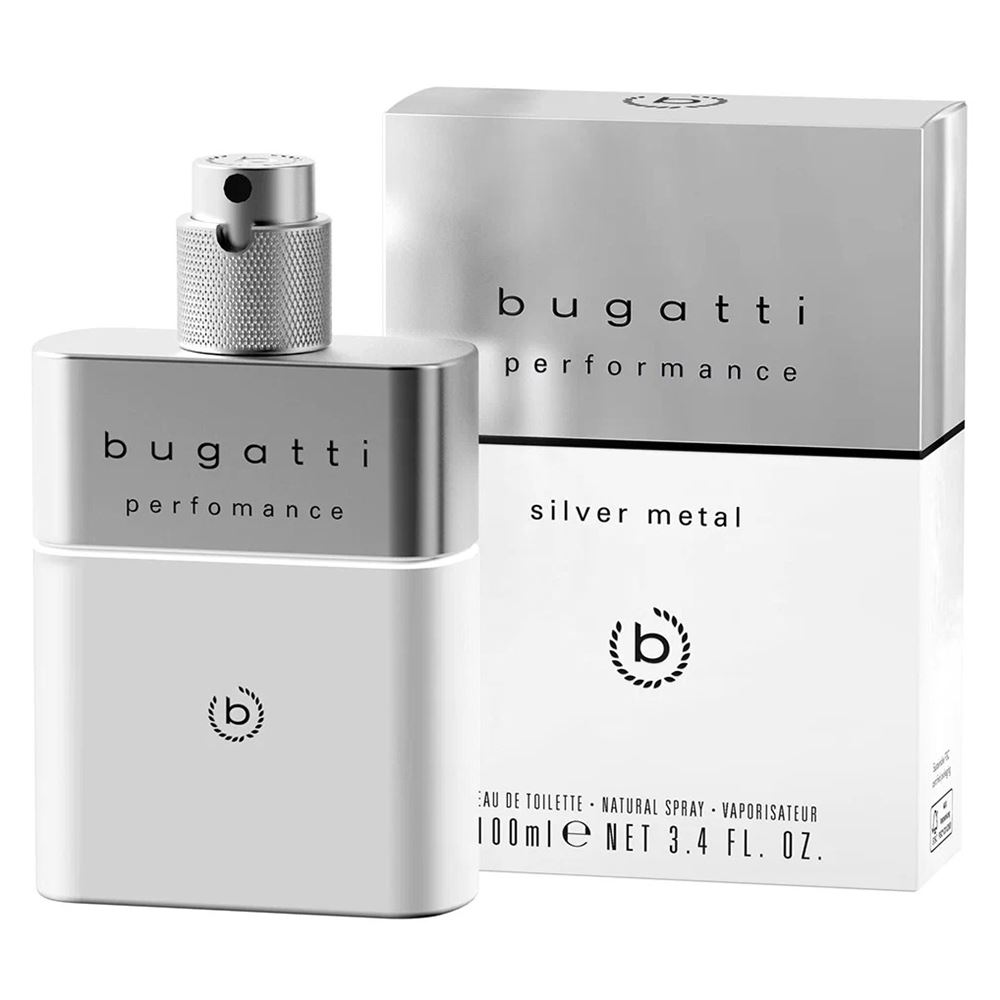 Bugatti Fragrance Performance Silver Metal Энергия металла и благородство древесных нот