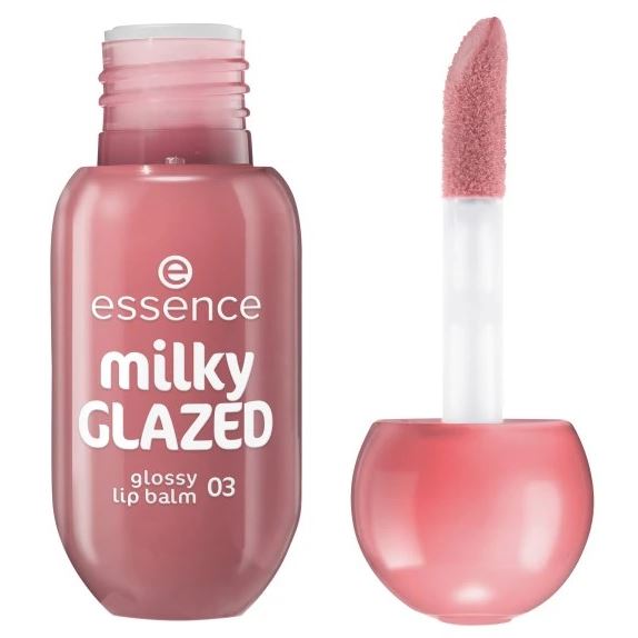 Essence Make Up Milky Glazed Glossy lip Balm Бальзам для губ