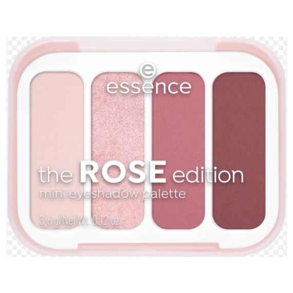 Essence Make Up The Rose Edition Mini Палетка теней для век 