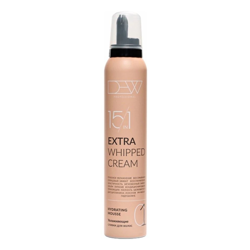 Dew Professional Extra Extra Whipped Cream  Увлажняющие сливки для волос