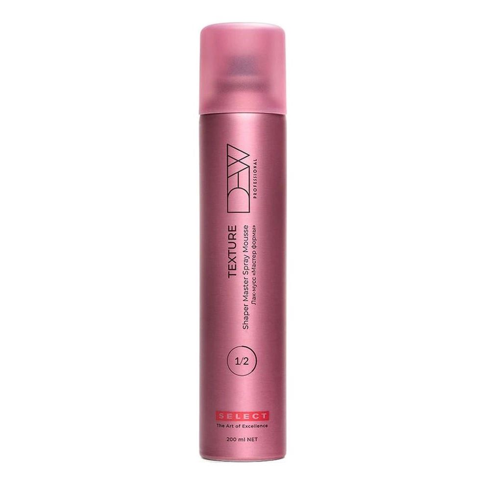 Dew Professional Select Select Texture Shaper Master Spray Mousse Лак-мусс для волос Мастер формы