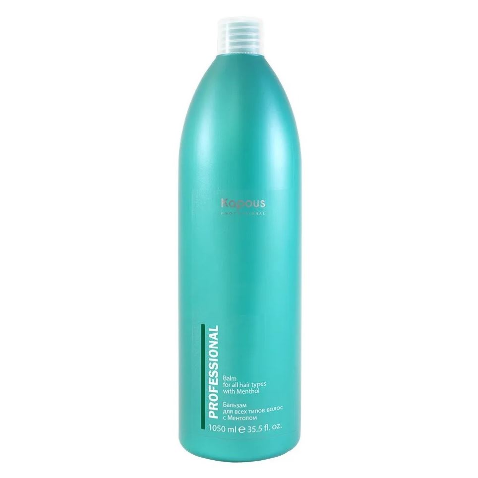 Kapous Professional Magic Keratin Professional Balm For All Hair Types With Menthol Бальзам для всех типов волос с Ментолом