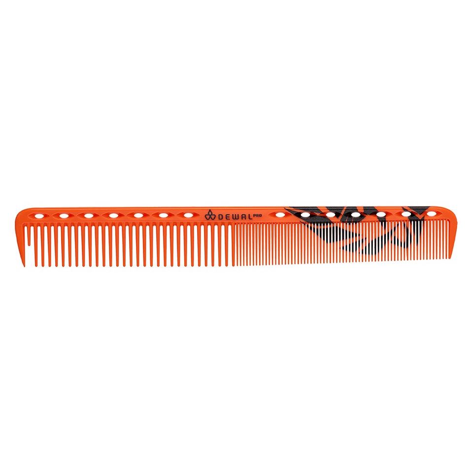 Dewal Professional Брашинги, щетки, расчески BST77 Расческа для стрижки BARBER STYLE, комбинированная 18.0 см Расческа для стрижки, комбинированная 18.0 см
