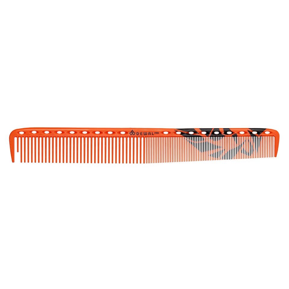 Dewal Professional Брашинги, щетки, расчески BST33 Расческа для стрижки BARBER STYLE, комбинированная 21.5 см Расческа для стрижки, комбинированная 21.5 см