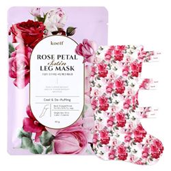 Koelf Rose Petal Satin Leg Mask