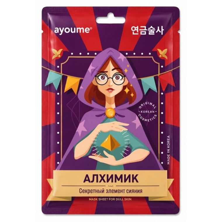 Ayoume Face Care QOM Mask Sheet Маска на тканевой основе