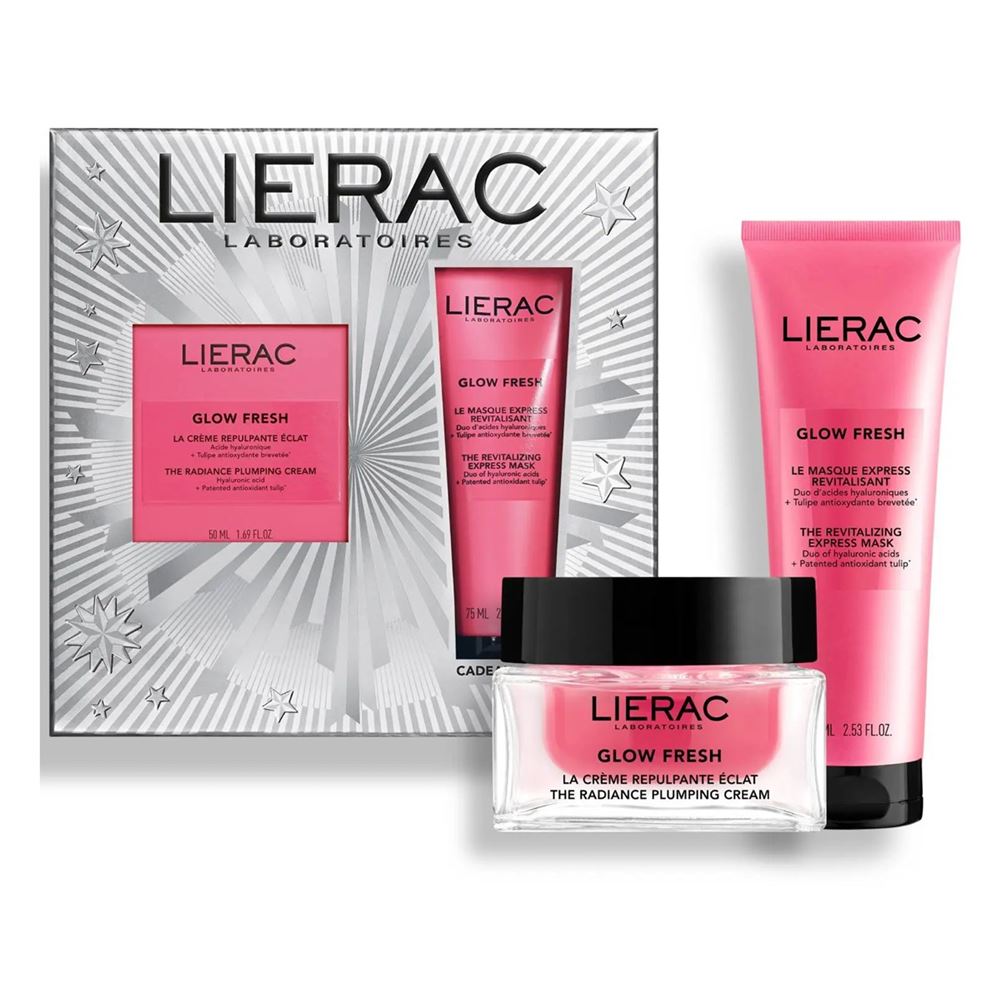 Lierac Glow Fresh Набор Glow Fresh Подарочный набор для лица: крем, экспресс-маска