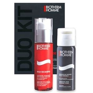 Biotherm Kits Homme High Recharge. Duo Kit Мужской набор для ухода за кожей (2 предмета + коробка)