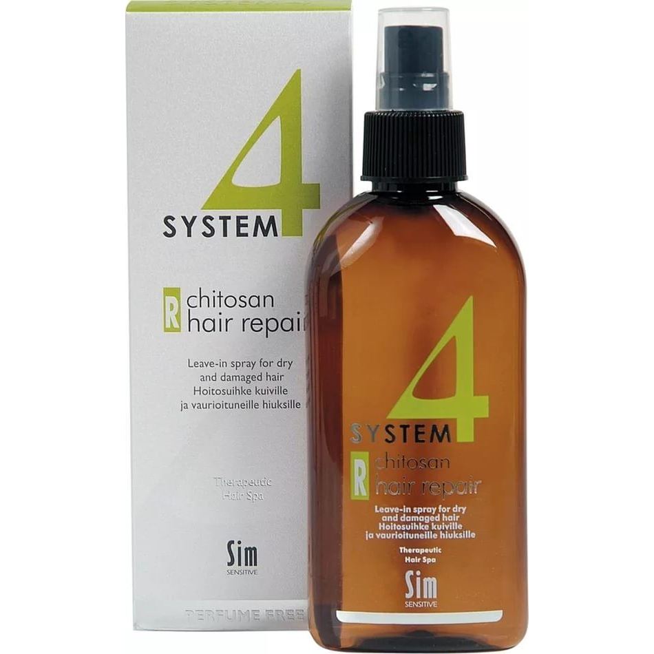 Sim Sensitive System 4 Спрей "R" Chitosan Hair Repair  Терапевтический спрей для волос "R" восстанавливающий с хитозаном