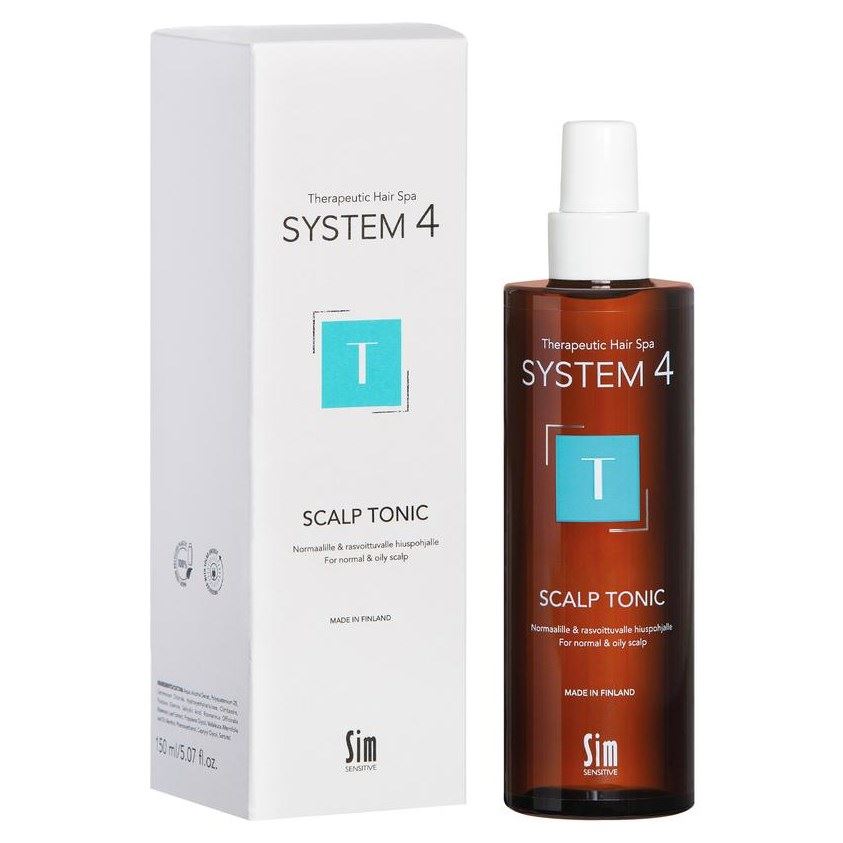Sim Sensitive System 4 Тоник "Т" Scalp Tonic Т Терапевтический тоник для волос "Т"для улучшения кровообращения кожи головы и роста волос