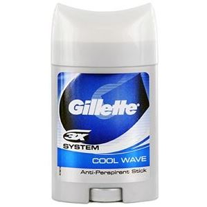 Gillette Дезодоранты Antiperspirant Stick 3X System. Cool Wave Дезодорант - Антиперспирант Твердый Gillette 3X System. Cool Wave