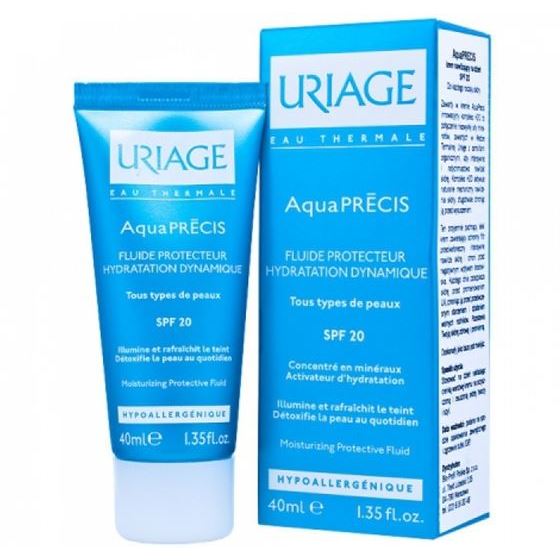 Uriage AquaPRECIS Солнцезащитная Эмульсия Урьяж АкваПРЕСИ Солнцезащитная эмульсия SPF 20 для всех типов кожи