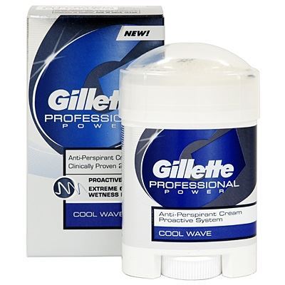 Gillette Дезодоранты Antiperspirant Cream Professional Power. Cool Wave Дезодорант - Антиперспирант Кремовый Gillette Professional Power. Cool Wave