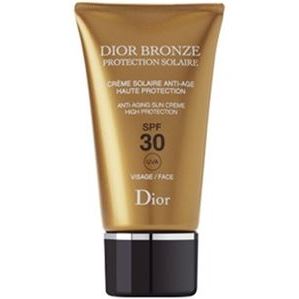 Christian Dior Bronze Anti-Aging Sun Creme SPF30 Face Крем-гель для лица для получения качественного загара с защитой от старения кожи и SPF30