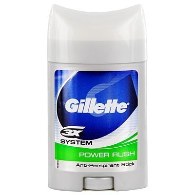 Gillette Дезодоранты Antiperspirant Stick 3X System. Power Rush Дезодорант - Антиперспирант Твердый Gillette 3X System. Power Rush