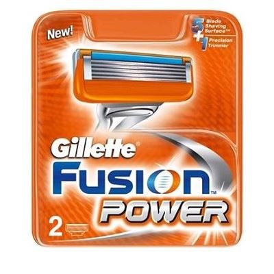 Gillette Бритвенные системы Fusion Power - 2 Сменные Кассеты Набор сменных кассет для бритья Fusion Power - 2 шт