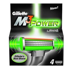 Mach3 Power - 4 Сменные Кассеты