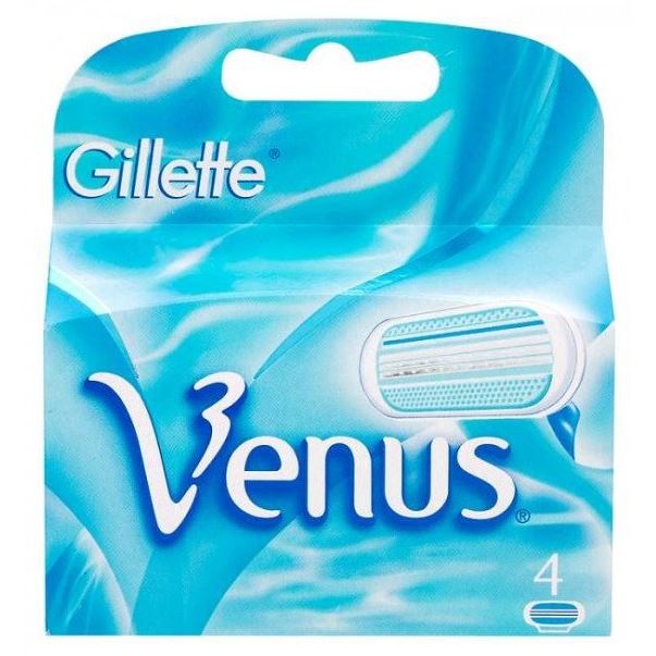 Gillette Venus  Venus - 4 Сменные Кассеты Набор сменных кассет для бритья Venus - 4 шт