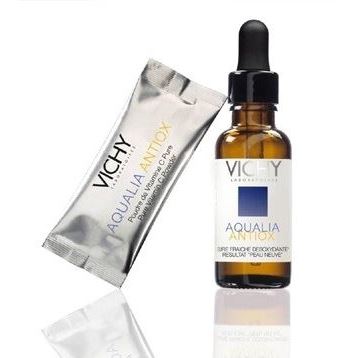 VICHY Aqualia Antiox Сыворотка - антиоксидант Освежающая сыворотка - Антиоксидант для молодой кожи