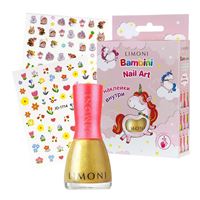 Набор №26 Bambini Nail Art (лак 2, наклейки 1423, 1731) 
