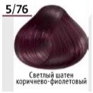 5/76  светлый шатен коричнево-фиолетовый