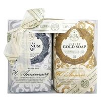 Набор мыла: Platinum, 250 г + Gold, 250 г 